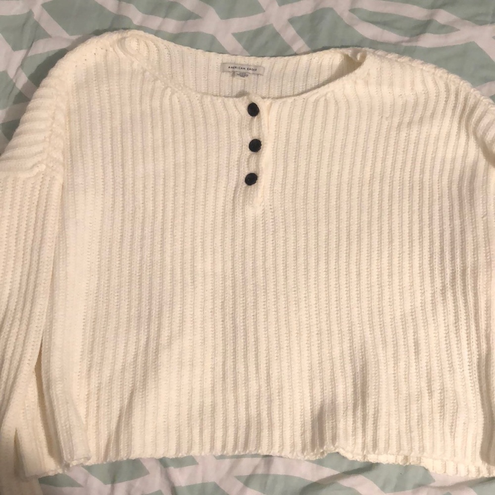 2 for 30!!😍😍White American eagle sweater